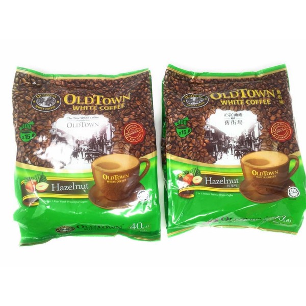 Old Town - White Cafe 3in1 Hazelnut 21.2 oz (2 pack)
