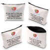 WCGXKO Autism Awareness Gift Thank You Gift Makeup Bag for