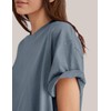 TARSE Boxy Tee Shirts for Women Short Sleeve Cotton Oversized