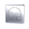 nuie MDPB01 Modern Bathroom Dual Flush Square Push Button for