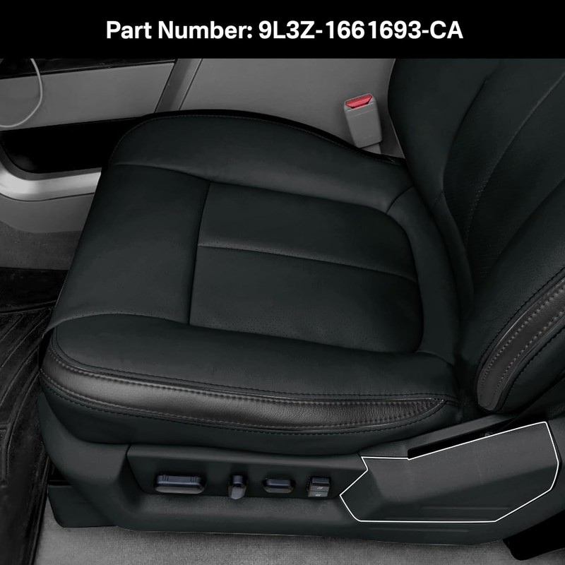 TKMD Driver Seat Trim Cover Panel Fits for 2009-2014 Ford