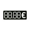 Price Sticker Blank for Labelling Price Tag Euro Menu Board