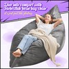 Hobestluk 3 in 1 Bean Bag Chair Giant Bean Bag