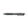 uni-ball SXN150C Jetstream Drucktintenroller in Sportfarben, schwarze uni Super-Tinte, 0,7-mm-Spitze,