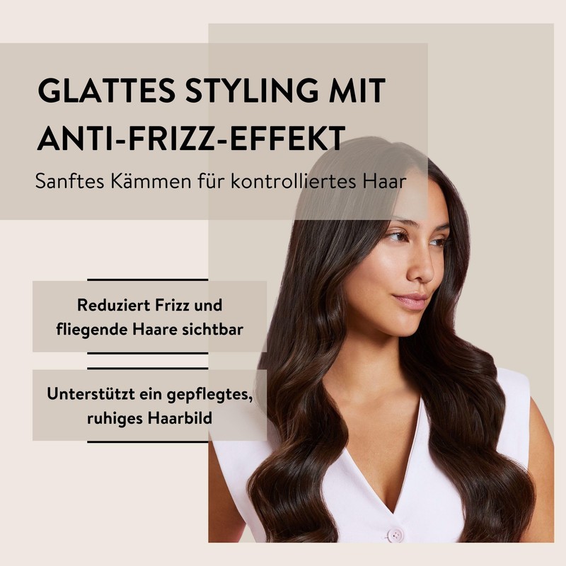 PARSA Beauty Hair ID Anti-frizz Comb for Straight Hair, Less