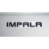 Pair Set Impala trunk Emblems 3D Badges Nameplate Letter Replacement