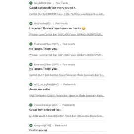 Georgia Made Specialty Bait's Catfish Dip Bait BLOOD Flavor 40 oz. Pail | Georgia Made Specialty Bait's