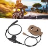 HD01 Motorcycle Unilateral Headset +U94 PTT Noise Cancellation Comfortable Military