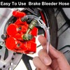 Brake Bleeder Kit - One Way Check Valve Tube Bleeding