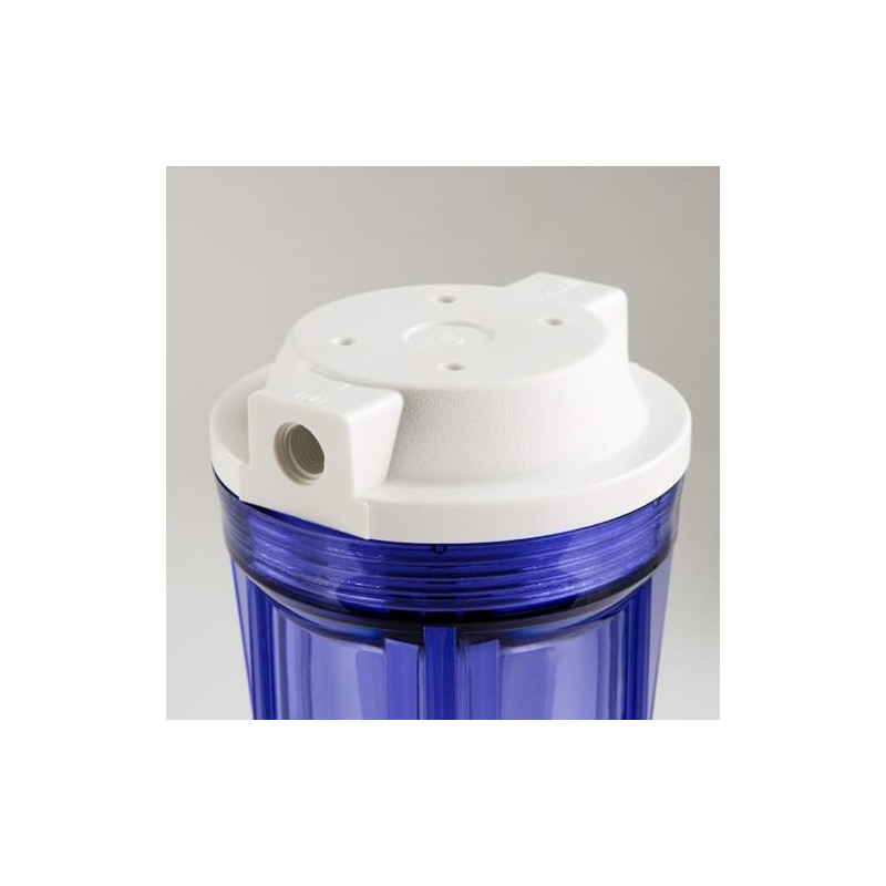 iSpring HC12X2 1/4'' Water Filter Housing Clear for Reverse Osmosis