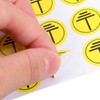 Gadpiparty Ground Symbol Stickers 400pcs Safety Protective Earth Protective Grounding