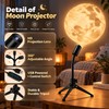 Galaxy Projector Kids Night Light for Bedroom – Moon &