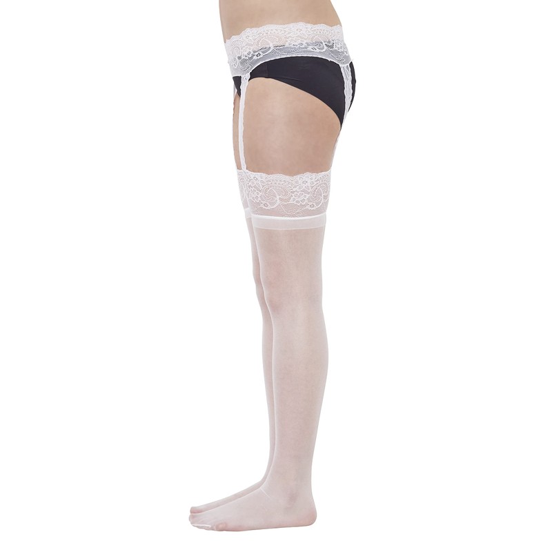 Clearstone My Luxury Cosplay Halloween Knee High Socks Lace Garter