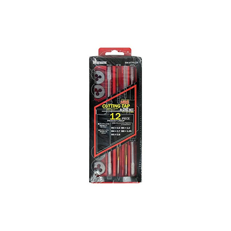 Bigman HSS Tap & Dice Set - Bigman - HTPS12