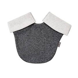 Partner gloves made of double fleece - made in Germany., anthracite/grey