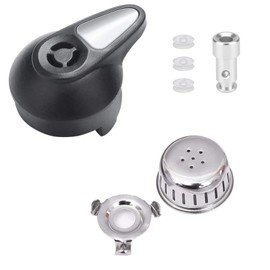 Steam Release Handle, Original Float Valve Replacement Parts with 3 Silicone Caps for Instant Pot LUX 5Qt, 6Qt,IP-LUX30, IP-LUX50, IP-LUX60 Pressure Cooker Steam Vale by ZYLONE