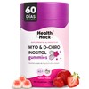 Myo Inositol y D-Chiro Inositol 40:1 180 Gomitas Sin Azúcar