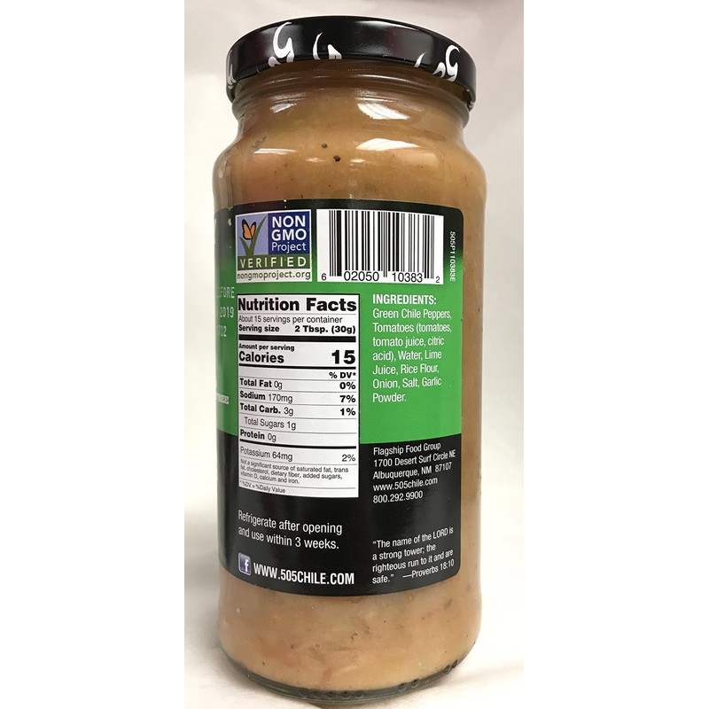 505 SOUTHWESTERN Medium Green Chile Sauce, 16 FZ
