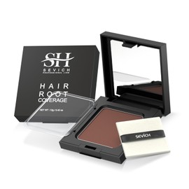 SEVICH Root Touch Up with Powder Puff, Hairline Powder Instantly Conceals Hair Loss, Thinning Gray Hair Shadow Toppers for Women & Men, 12g Large Capacity, 1 Box = 3 Boxes, Coffee Brown