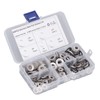 250PCS Flat Washer Kit Stainless Steel 5 Specifications Anti Corrosion