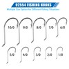 Octopus Beak Fishing Hooks Saltwater, 50pcs Stainless Steel Forged Offset