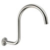 Kingston Brass K114C6 Restoration 14" Shower Arm with Round Flange,