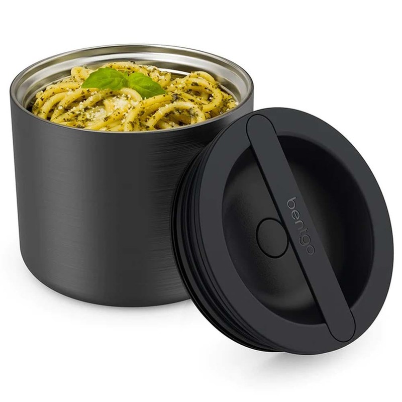 Bentgo Stainless Steel Insulated Food Container 560ml, Black