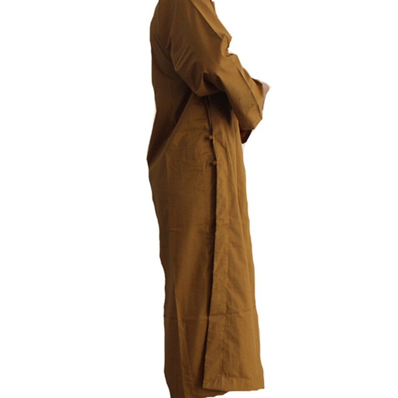 Hwydo Long Cotton Kung Fu Shaolin Monk Robe Lay Master