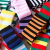 DOOVID Casual Knee High Socks for Women Tube Socks Elasticity