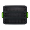 Silicone Bread Mold French Baguette Baking Tray with Oil Brush