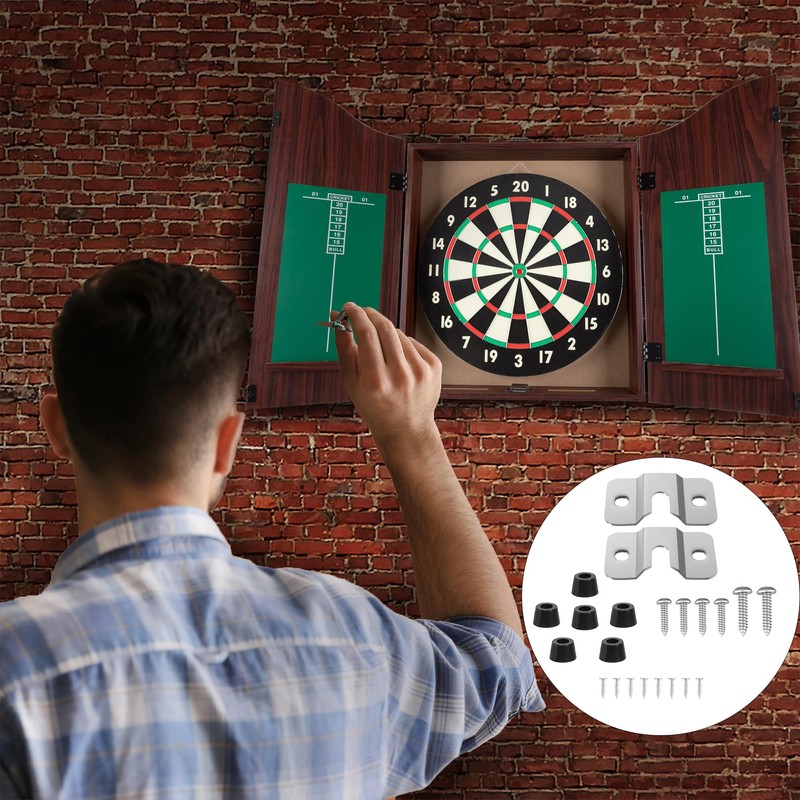 CyeeLife Dartboard Mounting Bracket,Dartboard Hanging Bracket for Steel Dart Games,Dart