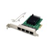 X-MEDIA XM-NA3840 PCI-E 4-Port Quad 10/100/1000Mbps Gigabit Ethernet PCI Express