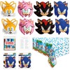 Sonic Birthday Party Decorations for 16 - Bundle with Sonic