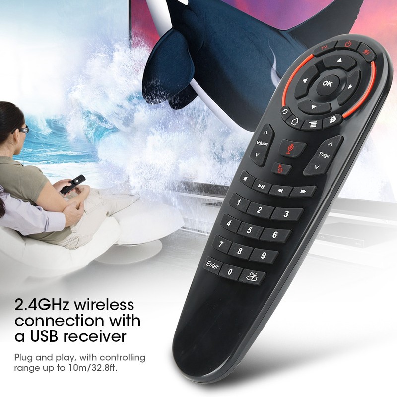 USB 2.4G Wireless Air Fly Mouse Motion Sensing Smart Voice