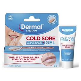 Dermal Therapy Cold Sore Lysine+ Gel 5g