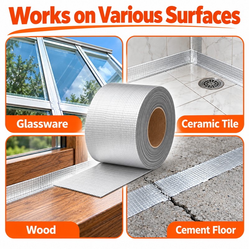Waterproof Butyl Repair Tape for Roofs, Pipes & Cracks –