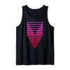Sacred Geometry Geometric Repeating Triangle Tank Top