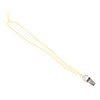 24pcs Stainless Steel Sports Whistles with Lanyard Loud Crisp Sound