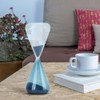 Mumusuki Hourglass Clock Blue Sand Timer, Innovative Cone Shape Unique