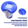 Soap Dispensers Floating Swimming Pool Chemical Chlorine Dispenser with Thermometer