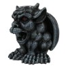 Crouching Gothic Horned Devil Chimera Gargoyle Backflow Incense Cone Burner
