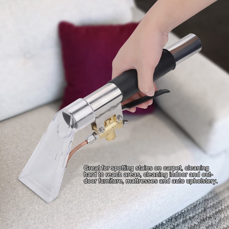 Jerliflyer Carpet Extractor Wand,Interior Upholstery Vac Cleaning Vacuum Suction Stick,