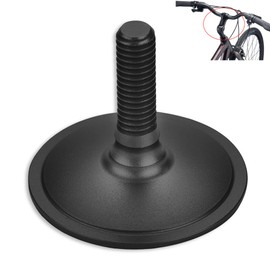 equlup Bike Headset Alluminum Alloy Top Cap, 5x27.24 mm / 1.3x1.1 in Bike Headset Top Cap Replacement for 28.6mm Fork Tube Cover Stem Spacer (Black)
