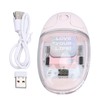 Bluetooth Wireless Mouse Dual Mode 2.4G Transparent PC Ergonomic Office
