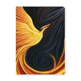 CafePress Phoenix Rising Soft Cover Journal Notebook, Personal Diary