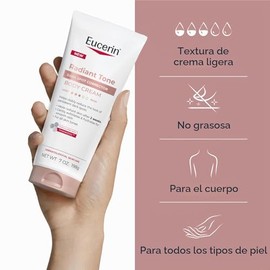 Eucerin Crema corporal corrector de manchas oscuras de tono radiante, enriquecido con tiamidol, fórmula exclusiva que reduce las manchas oscuras debid
