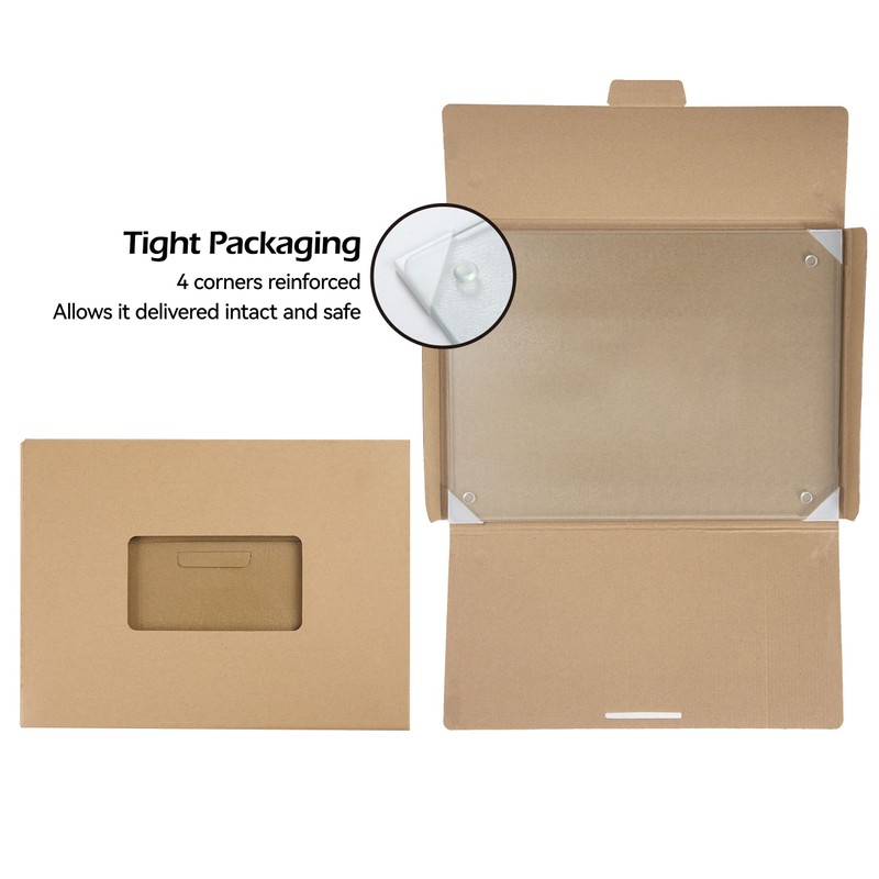 Murrey Home Glass Cutting Board for Kitchen Counter, Tempered Glass