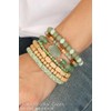 RIAH FASHION Bohemian Beaded Multi Layer Versatile Statement Bracelets -