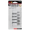 Performance Tool W13500 Mortorq Bit Socket Set, 5Pc - Professional