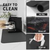 HotLive Coffee Mat - Absorbent Hide Stain Rubber Backed Dish